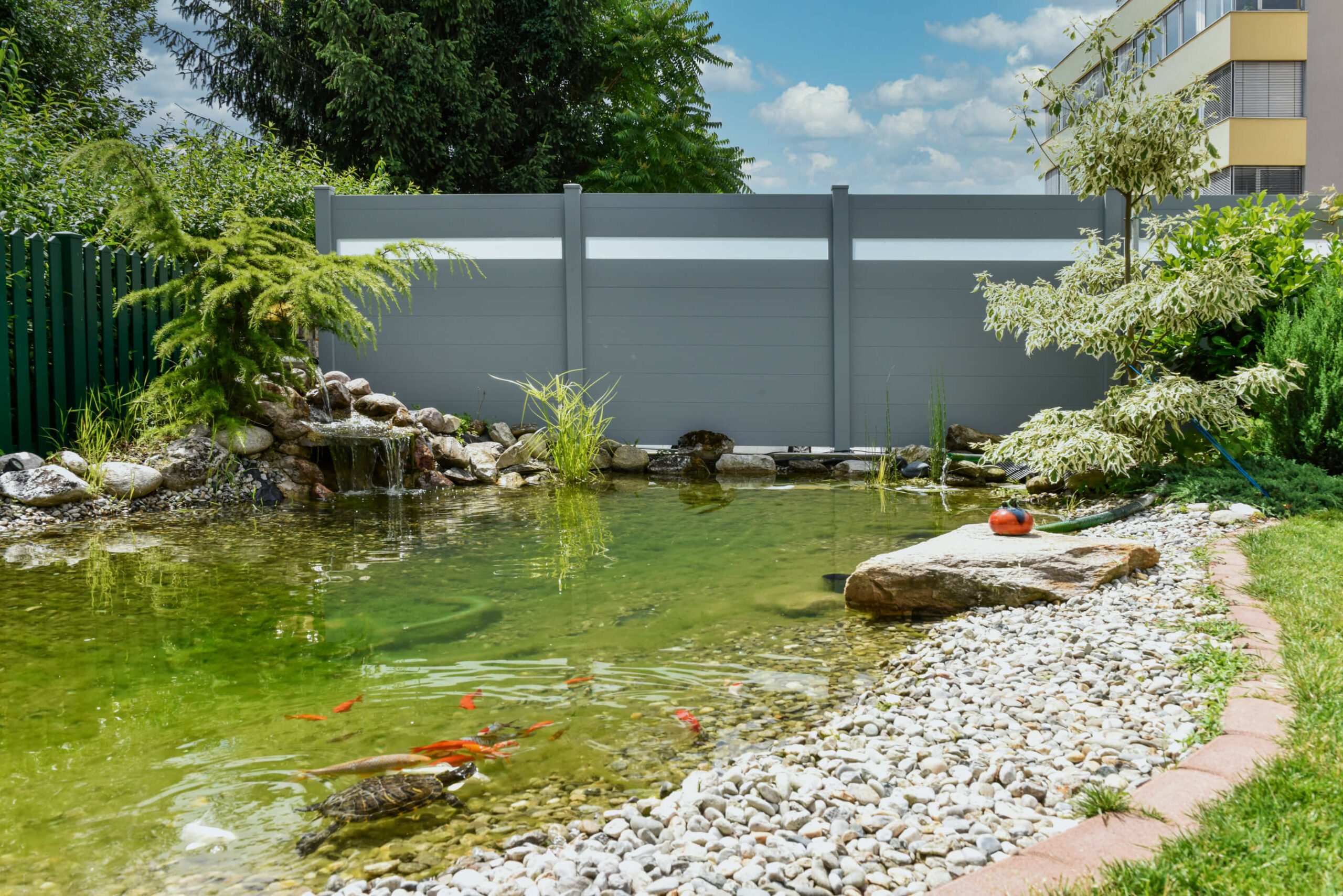 Wasserspiele auf Balkon und Terrasse