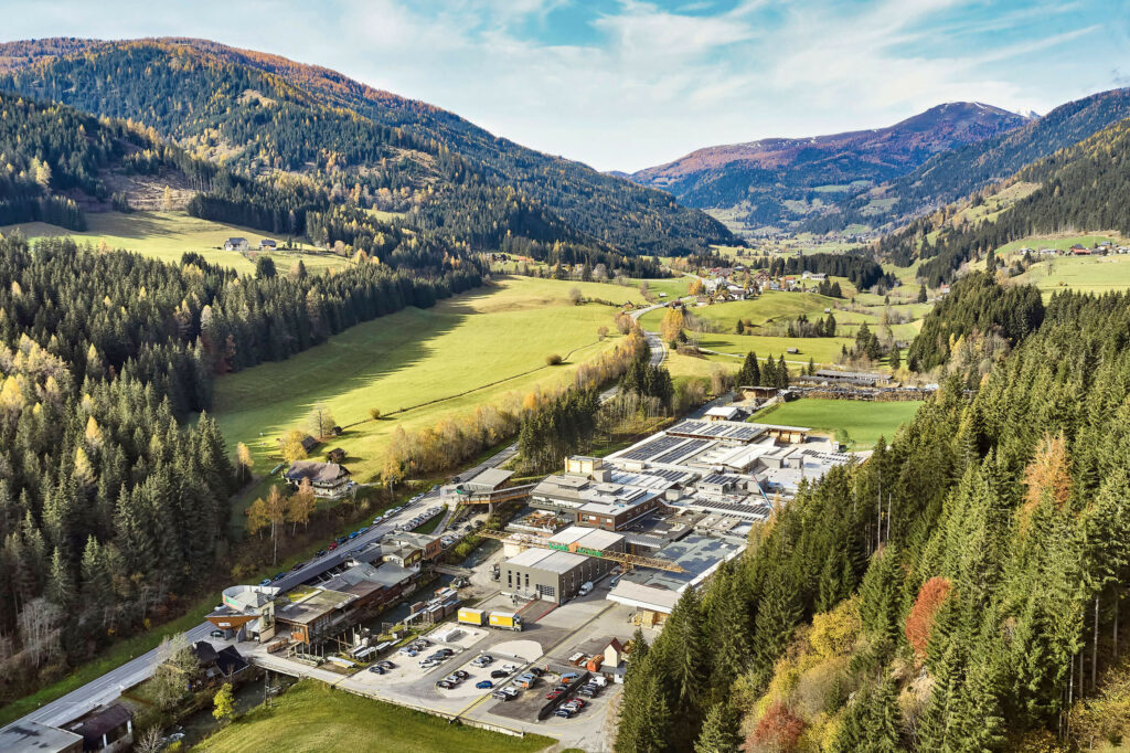 Leeb Firmengelände - Zentrale in Gnesau