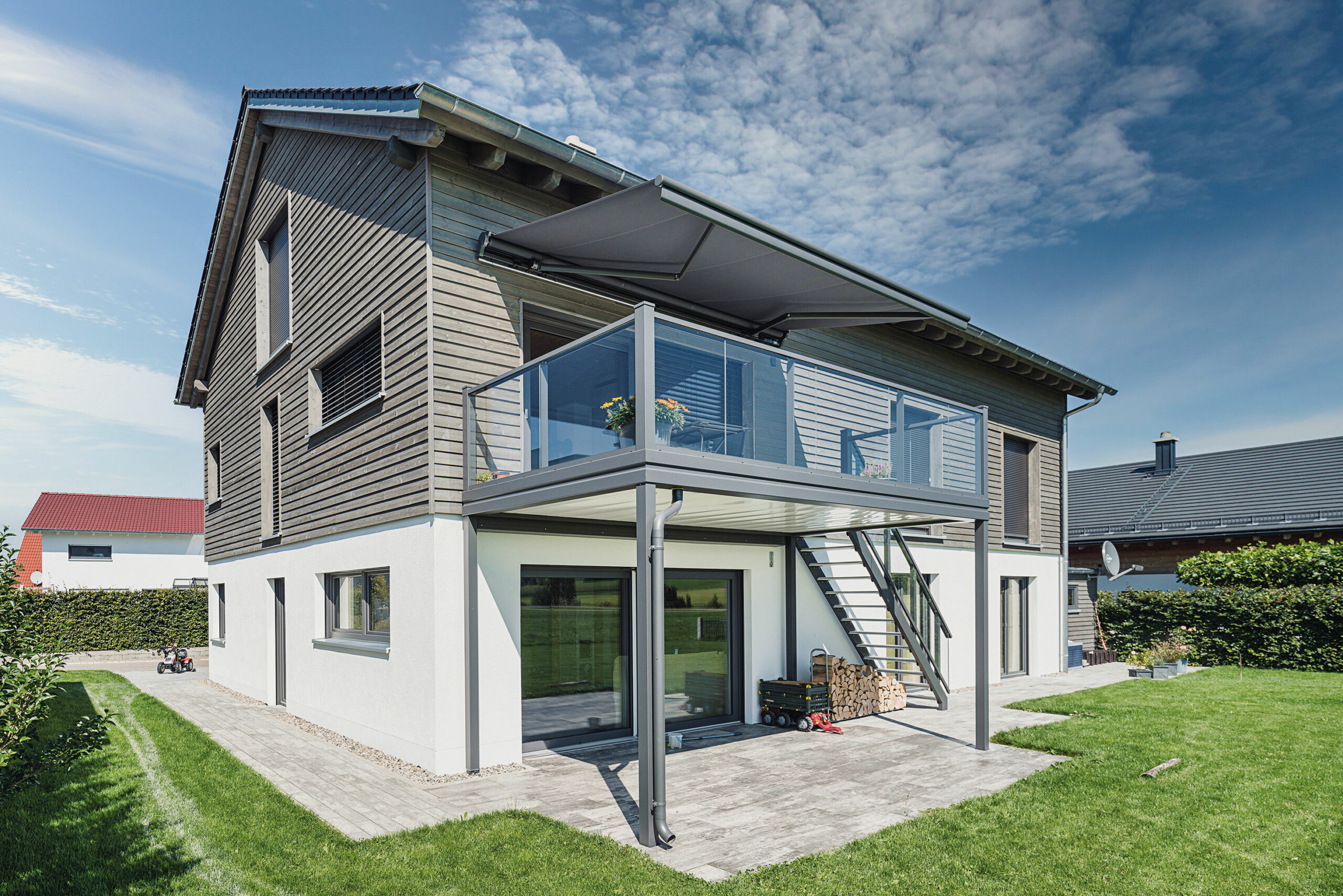 anbaubalkon alu glas von leeb balkone