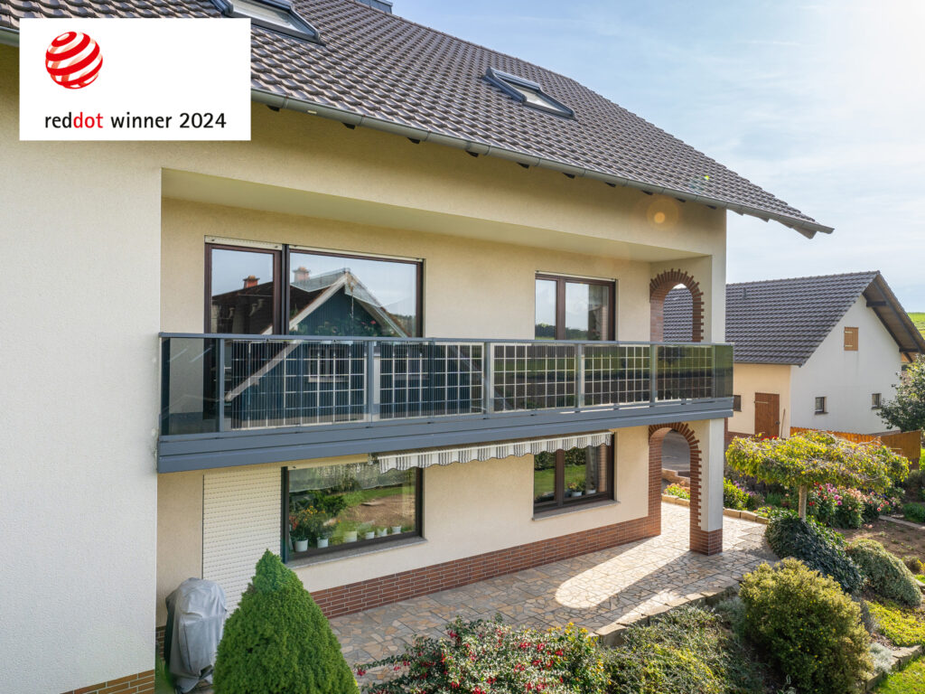 Red Dot Design Award Winner 2024 - Solarbalkon von Leeb